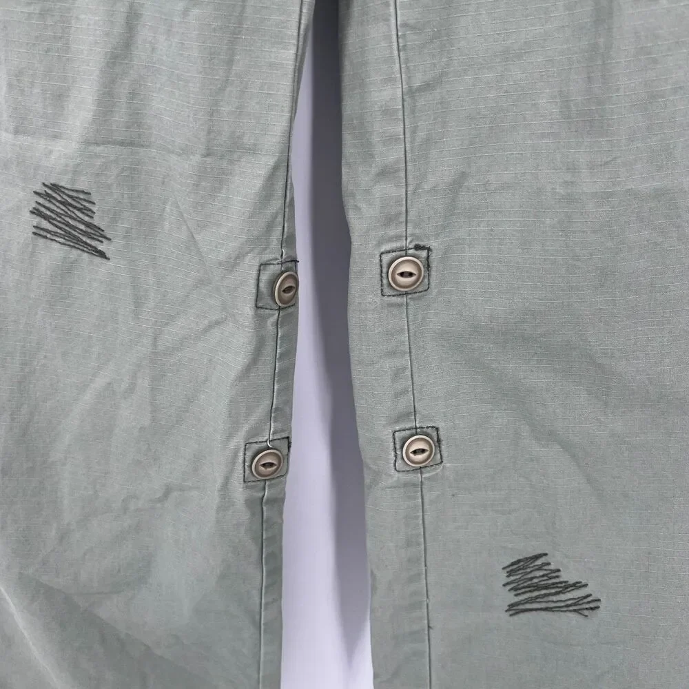 American Rag VTG Original Boho Cargo Retro Y2K Pants‎ JRS Size 5 Cotton